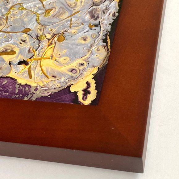 The I of Eve - Original Art Mixed Media Painting by Tristina Dietz Elmes 14"x14" - Picture 7 of 10